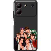 Черный чехол BoxFace ZTE Blade A54 BTS