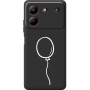 Черный чехол BoxFace ZTE Blade A54 Balloon