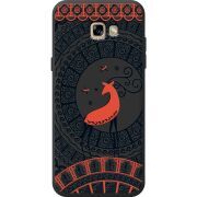 Черный чехол Uprint Samsung A720 Galaxy A7 2017 Ornament