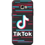 Черный чехол Uprint Samsung A720 Galaxy A7 2017 Tik Tok
