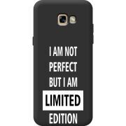 Черный чехол Uprint Samsung A720 Galaxy A7 2017 Limited Edition