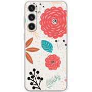 Чехол BoxFace Samsung Galaxy S24 Plus Line Flowers