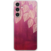 Чехол BoxFace Samsung Galaxy S24 Plus Gold Leaves
