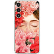 Чехол BoxFace Samsung Galaxy S24 Plus Girl in Flowers