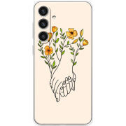 Чехол BoxFace Samsung Galaxy S24 Plus Flower Hands