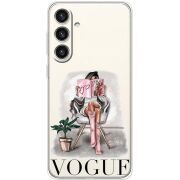 Прозрачный чехол BoxFace Samsung Galaxy S24 Plus VOGUE