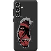 Черный чехол BoxFace Samsung Galaxy S24 Plus Нападение на Титана