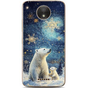 Чехол Uprint Motorola Moto C Plus XT1723 Північні ведмеді