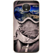Чехол Uprint Motorola Moto C Plus XT1723 snowboarder