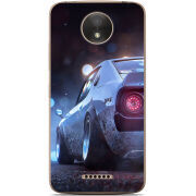 Чехол Uprint Motorola Moto C Plus XT1723 Silver Car