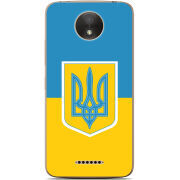 Чехол Uprint Motorola Moto C Plus XT1723 Герб України