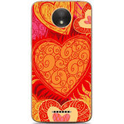 Чехол Uprint Motorola Moto C Plus XT1723 Warm Hearts