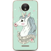 Чехол Uprint Motorola Moto C Plus XT1723 My Unicorn