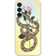 Прозрачный чехол BoxFace Samsung Galaxy A15 (A155) Glamor Snake