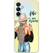 Прозрачный чехол BoxFace Samsung Galaxy A15 (A155) Follow Your Dreams
