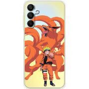 Прозрачный чехол BoxFace Samsung Galaxy A15 (A155) Naruto and Kurama
