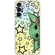 Прозрачный чехол BoxFace Samsung Galaxy A15 (A155) Baby Yoda