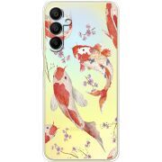 Прозрачный чехол BoxFace Samsung Galaxy A15 (A155) Japanese Koi Fish