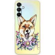 Прозрачный чехол BoxFace Samsung Galaxy A15 (A155) Winking Fox