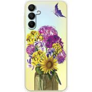 Прозрачный чехол BoxFace Samsung Galaxy A15 (A155) My Bouquet