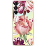 Прозрачный чехол BoxFace Samsung Galaxy A15 (A155) Rose