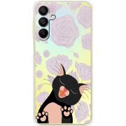 Прозрачный чехол BoxFace Samsung Galaxy A15 (A155) Meow