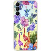 Прозрачный чехол BoxFace Samsung Galaxy A15 (A155) Flamingo