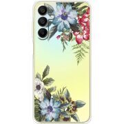 Прозрачный чехол BoxFace Samsung Galaxy A15 (A155) Floral