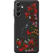 Черный чехол BoxFace Samsung Galaxy A15 (A155) 3D Ukrainian Muse