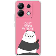 Чехол BoxFace Poco X6 5G Dont Touch My Phone Panda