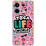 Чехол BoxFace Xiaomi Redmi Note 13 5G Toca Boca Life World