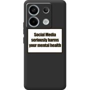 Черный чехол BoxFace Xiaomi Redmi Note 13 5G 