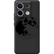 Черный чехол BoxFace Xiaomi Redmi Note 13 5G Planet