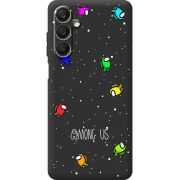 Черный чехол BoxFace Samsung Galaxy A25 (A256) Among Us Invisible