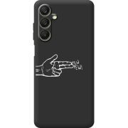 Черный чехол BoxFace Samsung Galaxy A25 (A256) Pew Pew
