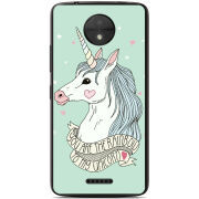 Чехол Uprint Motorola Moto C XT1750 My Unicorn