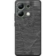 Черный чехол BoxFace Xiaomi Redmi Note 13 4G Optical Hand