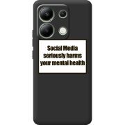 Черный чехол BoxFace Xiaomi Redmi Note 13 4G 