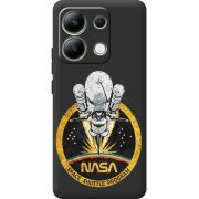 Черный чехол BoxFace Xiaomi Redmi Note 13 4G NASA Spaceship