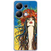 Чехол BoxFace Xiaomi Redmi Note 13 Pro 4G Ukraine Girl