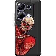 Черный чехол  BoxFace Xiaomi Redmi Note 13 Pro 4G Титан