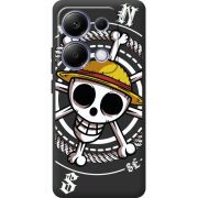 Черный чехол  BoxFace Xiaomi Redmi Note 13 Pro 4G One Piece Компас