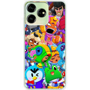Чехол BoxFace ZTE Blade V50 Design 4G friends brawl stars