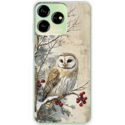 Чехол BoxFace ZTE Blade V50 Design 4G Christmas Owl
