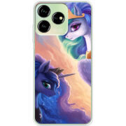 Чехол BoxFace ZTE Blade V50 Design 4G My Little Pony Rarity  Princess Luna