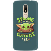 Чехол Uprint Motorola Moto M XT1663 Strong in me Cuteness is