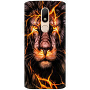 Чехол Uprint Motorola Moto M XT1663 Fire Lion