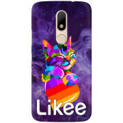 Чехол Uprint Motorola Moto M XT1663 Likee Cat
