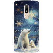 Чехол Uprint Motorola Moto M XT1663 Північні ведмеді