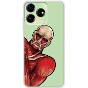 Прозрачный чехол BoxFace ZTE Blade V50 Design 4G Титан